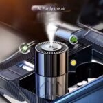 معطر سيارة ذكي إلكتروني بمستشعر حركة وإضاءة محيطية (شحن USB)